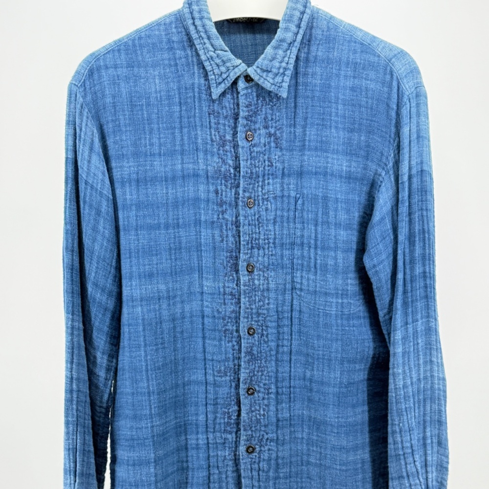 45rpm Badou-R Indigo Gauze Shirt